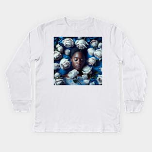 FINER FLOWERS Kids Long Sleeve T-Shirt